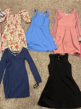 Kids Blue Racerback Dress - Brand Unknown